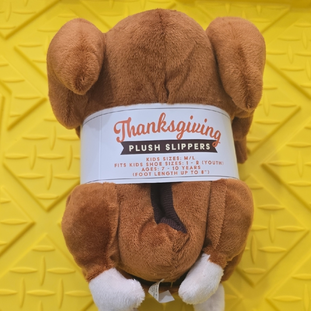 Thanksgiving Plush Slippers